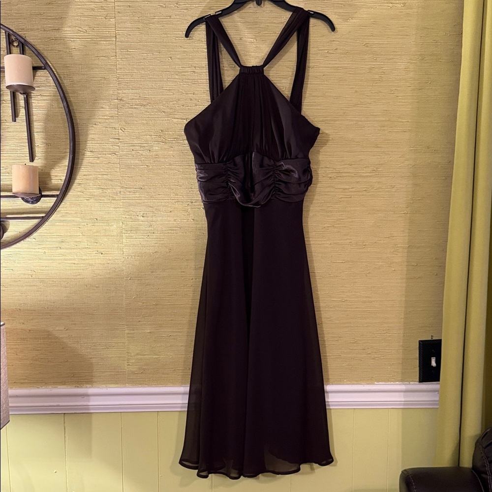 Chic Backless Black Dress